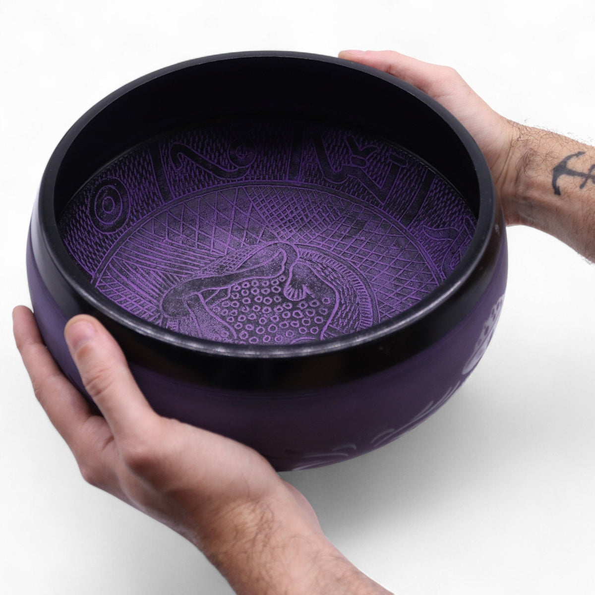 Extra Loud - Mushroom Singing Bowl - Purple Haze (23x10.5cm, 1.3kg) product image 11