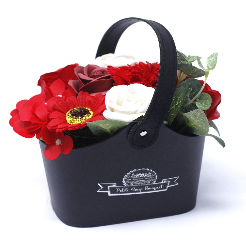 Bouquet Petite Basket - Rich Reds product image