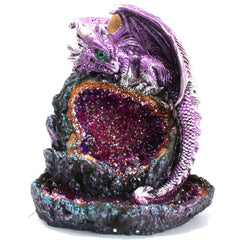 Crystal Cave Purple Dragon LED Backflow Incense Burner product image 2