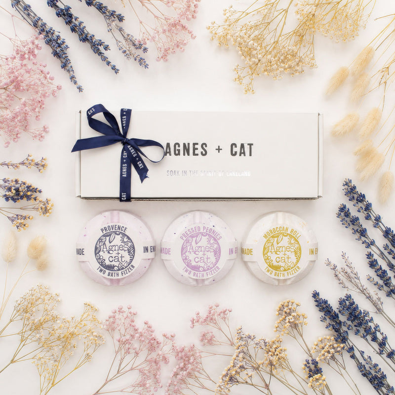 Agnes + Cat Secret Garden Bath Fizzer Gift Set product image