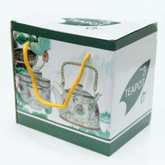 Herbal Teapot Set - Classic White product image 2