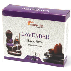 Aromatica Backflow Incense Cones - Lavender product image