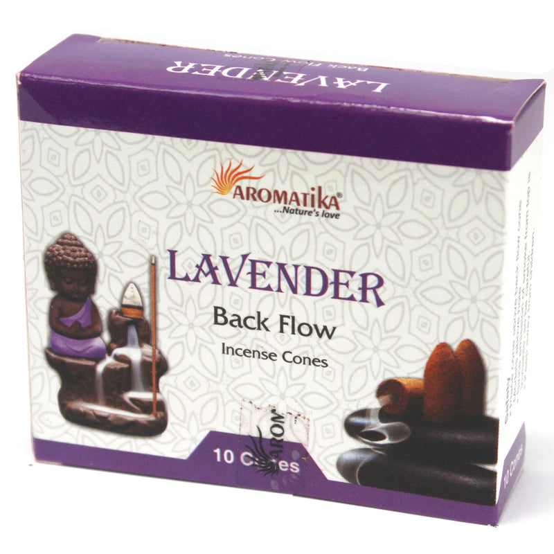 Aromatica Backflow Incense Cones - Lavender product image