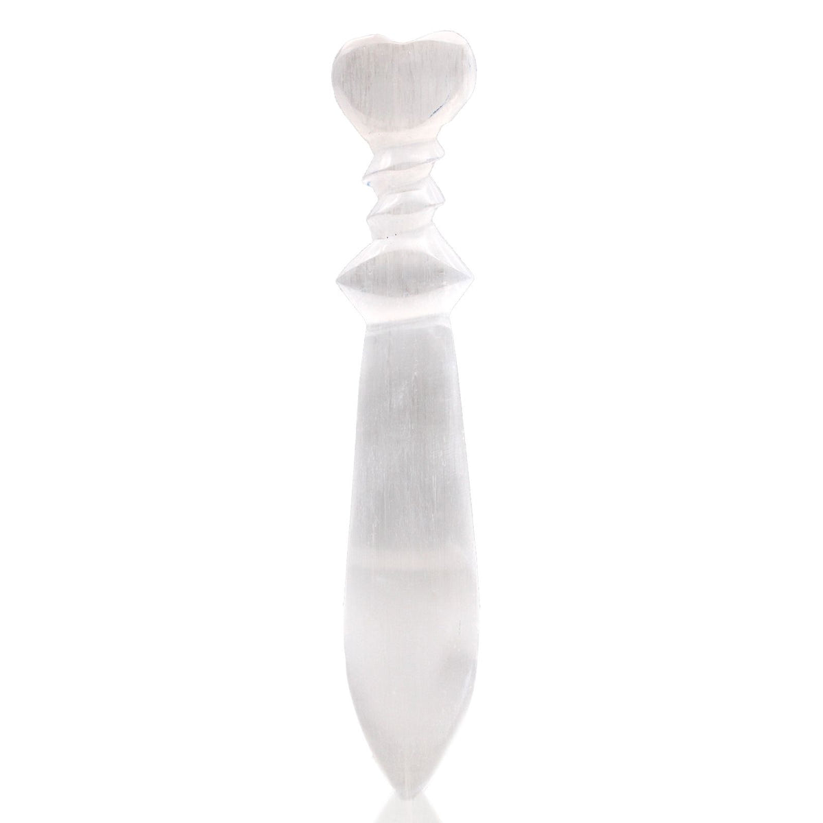 Selenite Lrg Ritual Knife - Spiral (25cm) product image 7