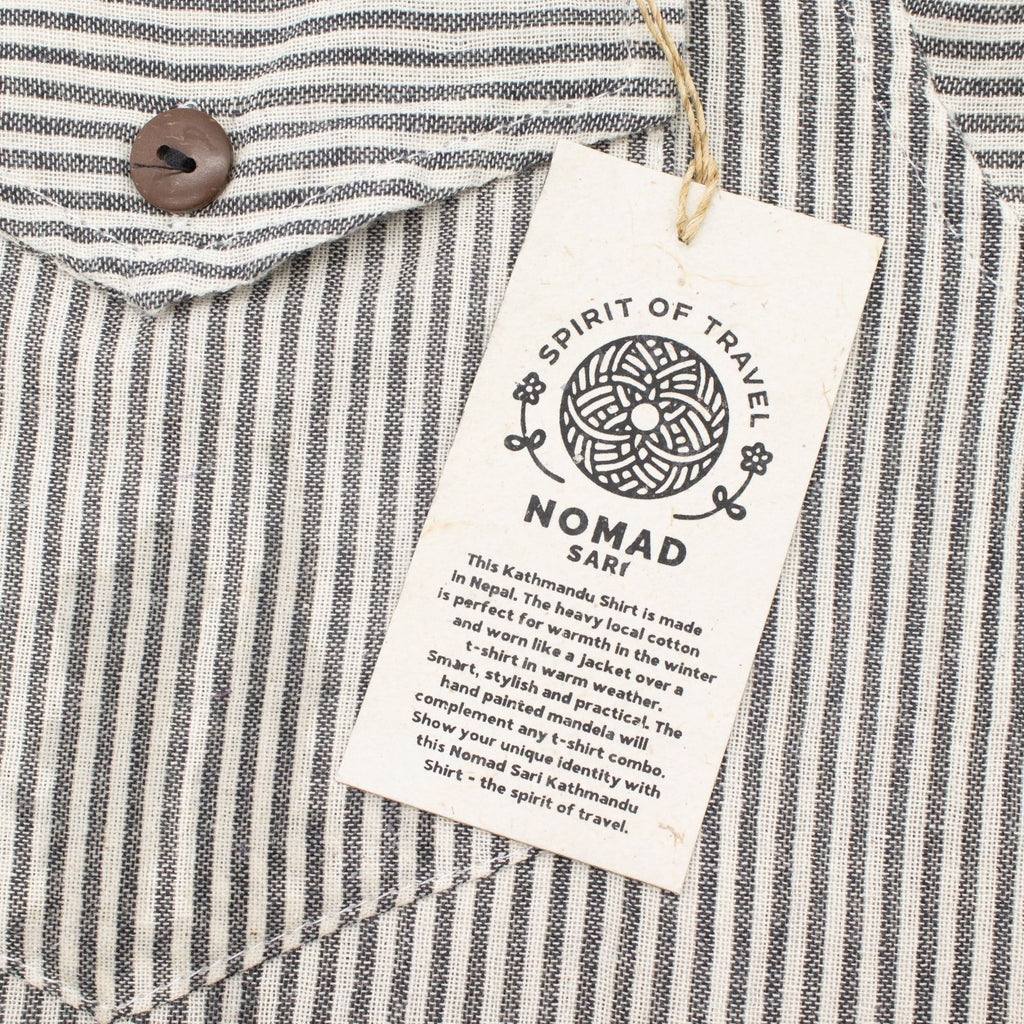 Nomad Sari Grandad Shirt - Grey Stone - Medium product image 3