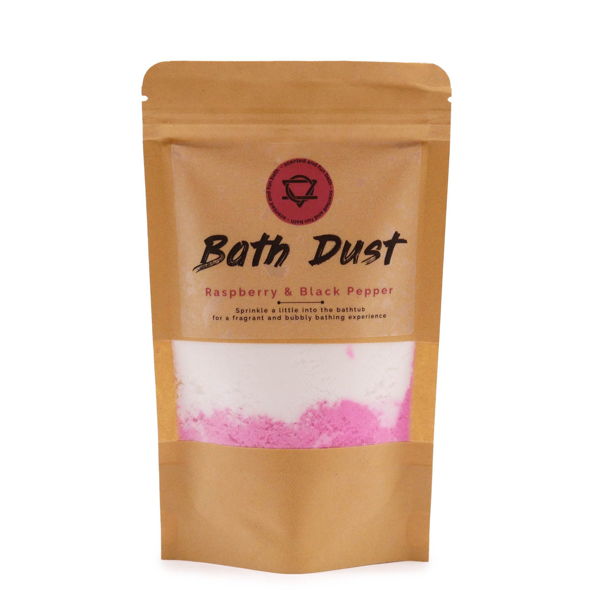 Raspberry & Black Pepper Bath Dust 190g product image