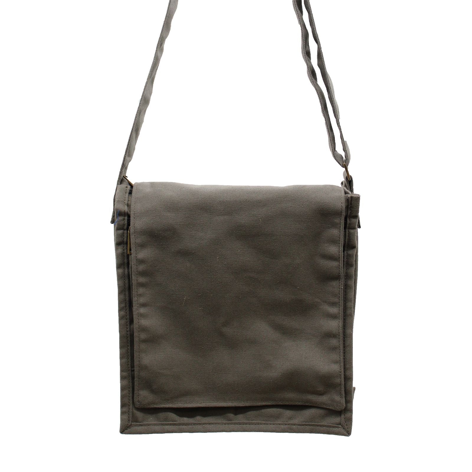 Cotton Canvas Messenger Bag - Graphite product image
