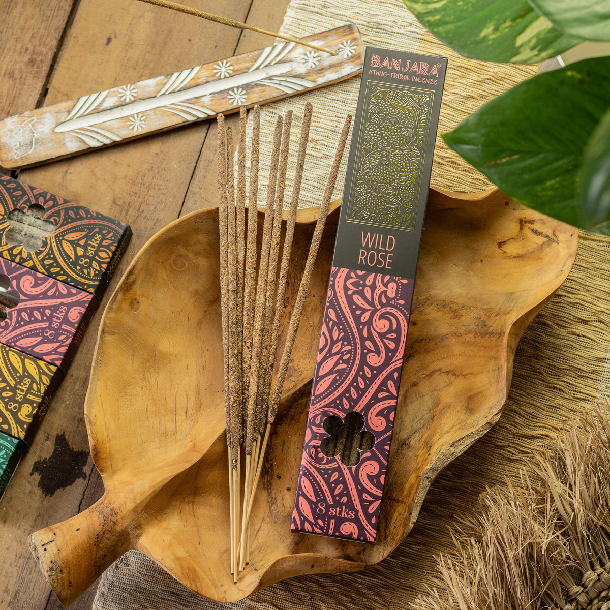 Banjara Extra Long Smudge Stick - Wild Rose product image 2