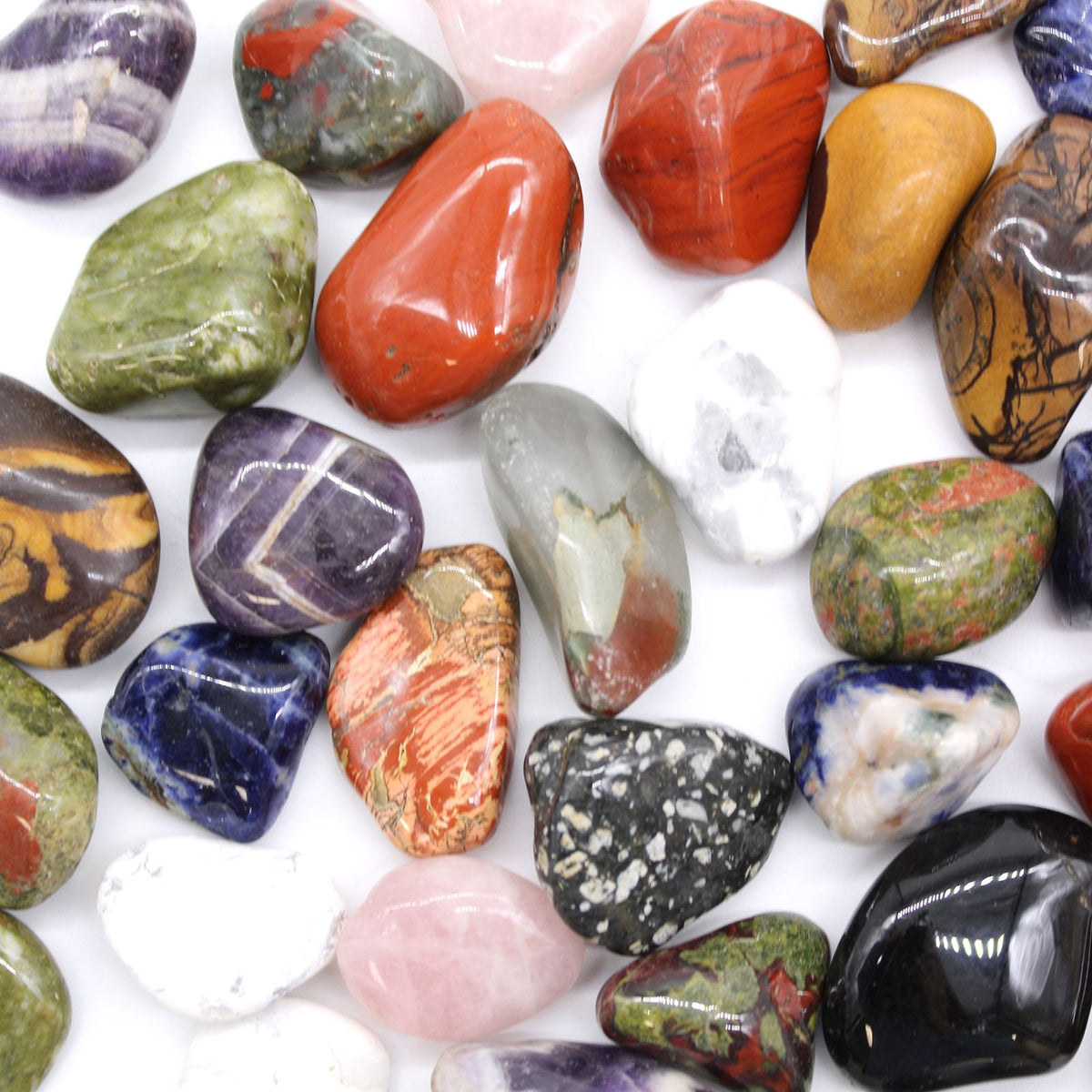 Medium African Tumble Stones - Unakite product image 3