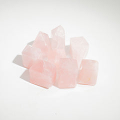 Gemstone Points approx 6cm (0.5KG) - Indian Rose Quartz (approx 8 pieces) product image 3