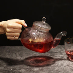 Glass Infuser Teapot - Round Pearl - 800ml product image 2