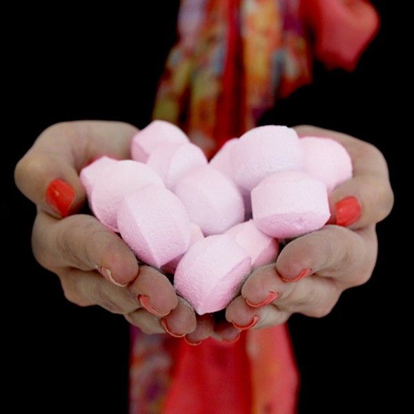 1.3Kg Box of Chill Pills (Mini Bath Bombs) - Rose product image 2
