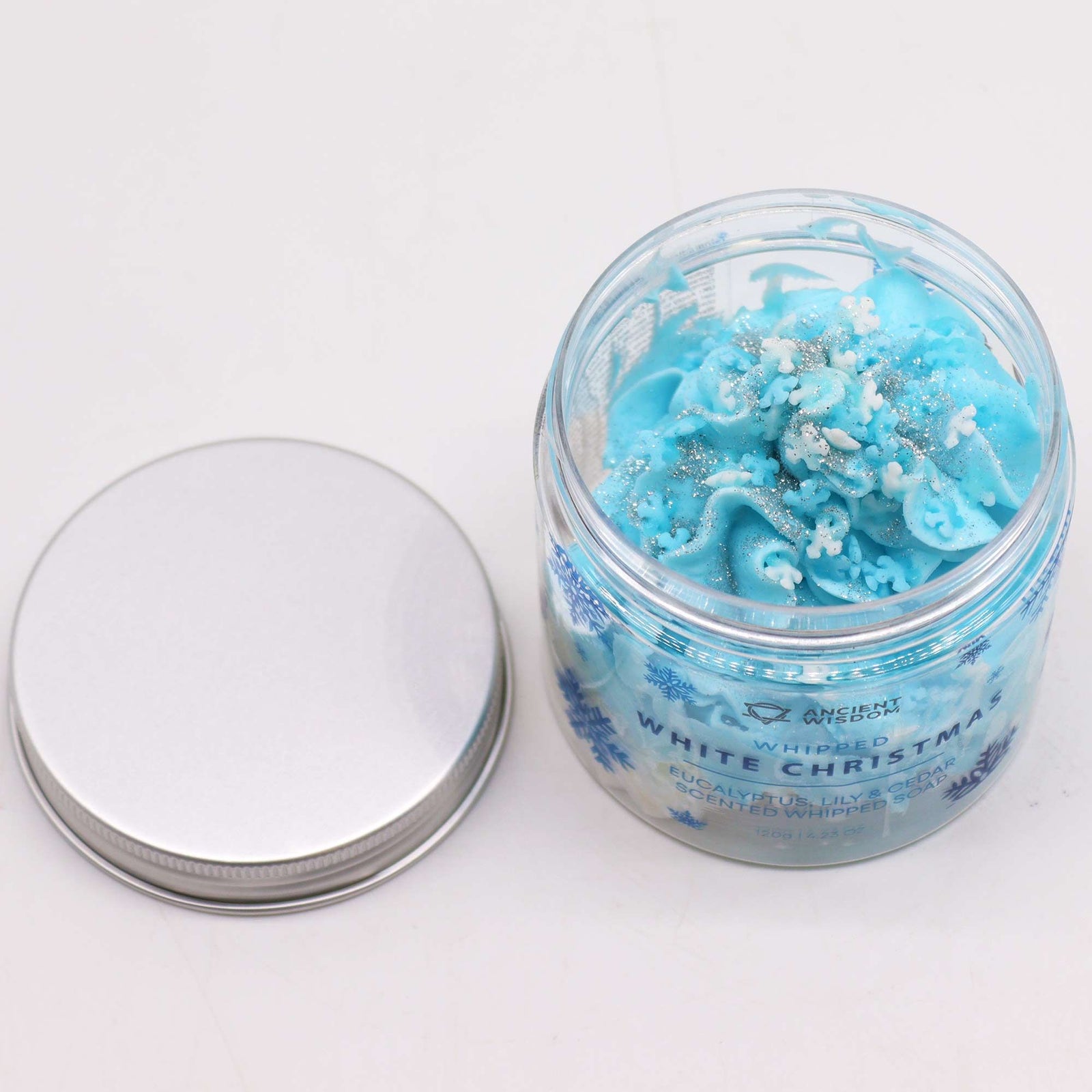 White Christmas Whipped Soap 120g product image