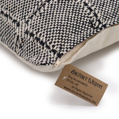 Classic Cushion Cover - Squares Grey - 40x40cm product image 5