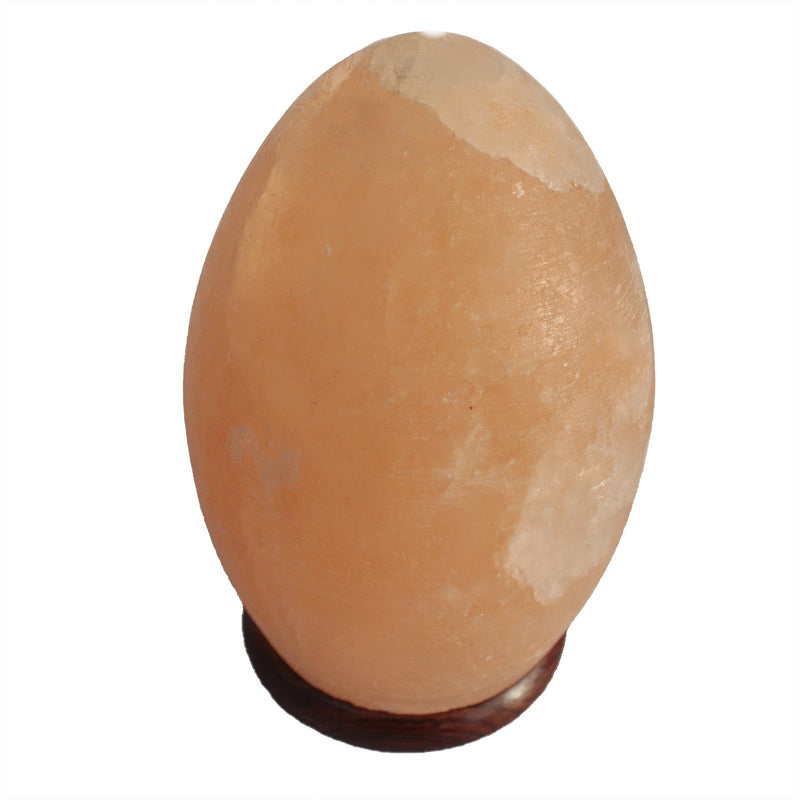 Salt Lamp Egg - Wooden Base product image