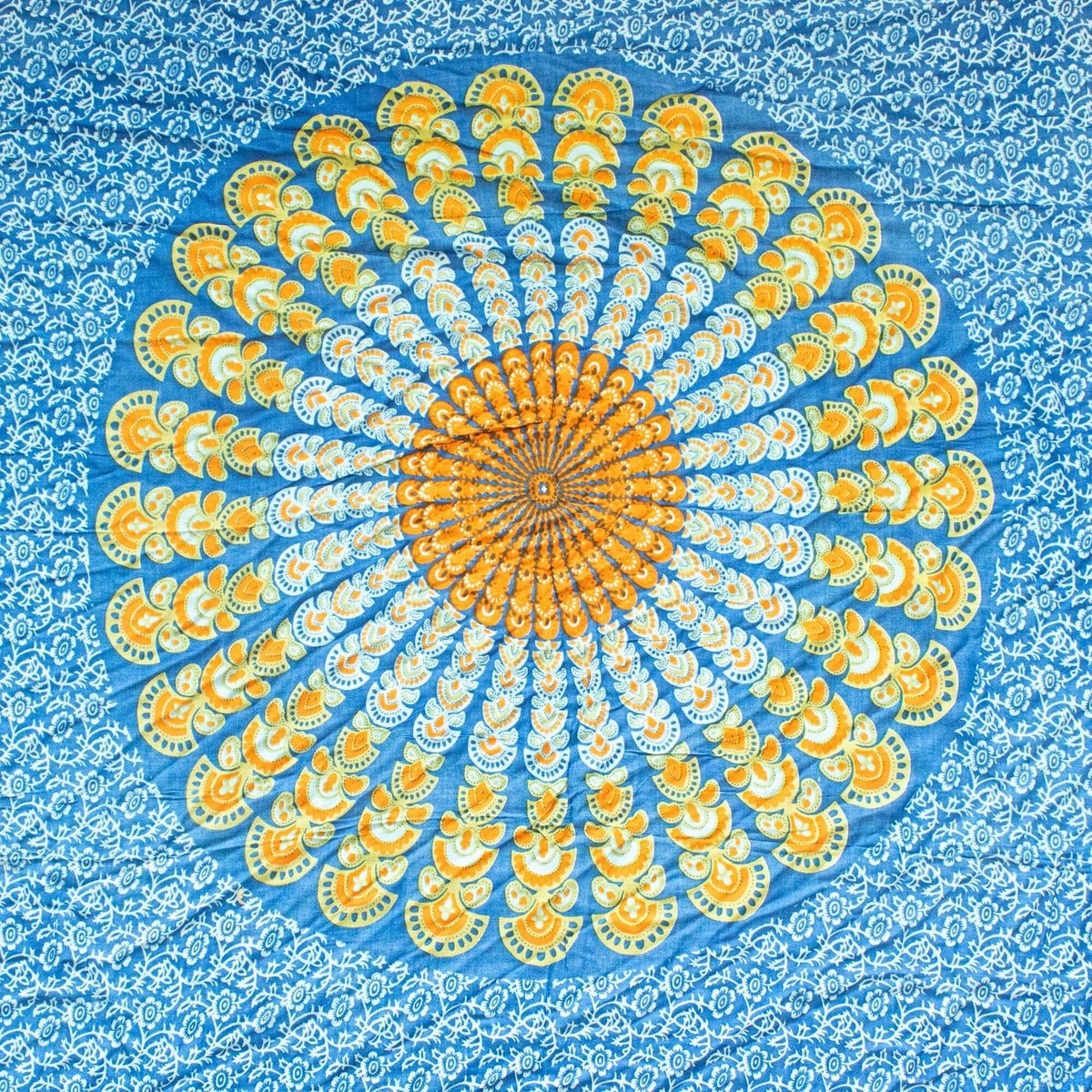 Teal Orange Mandala Sarongs product image 6