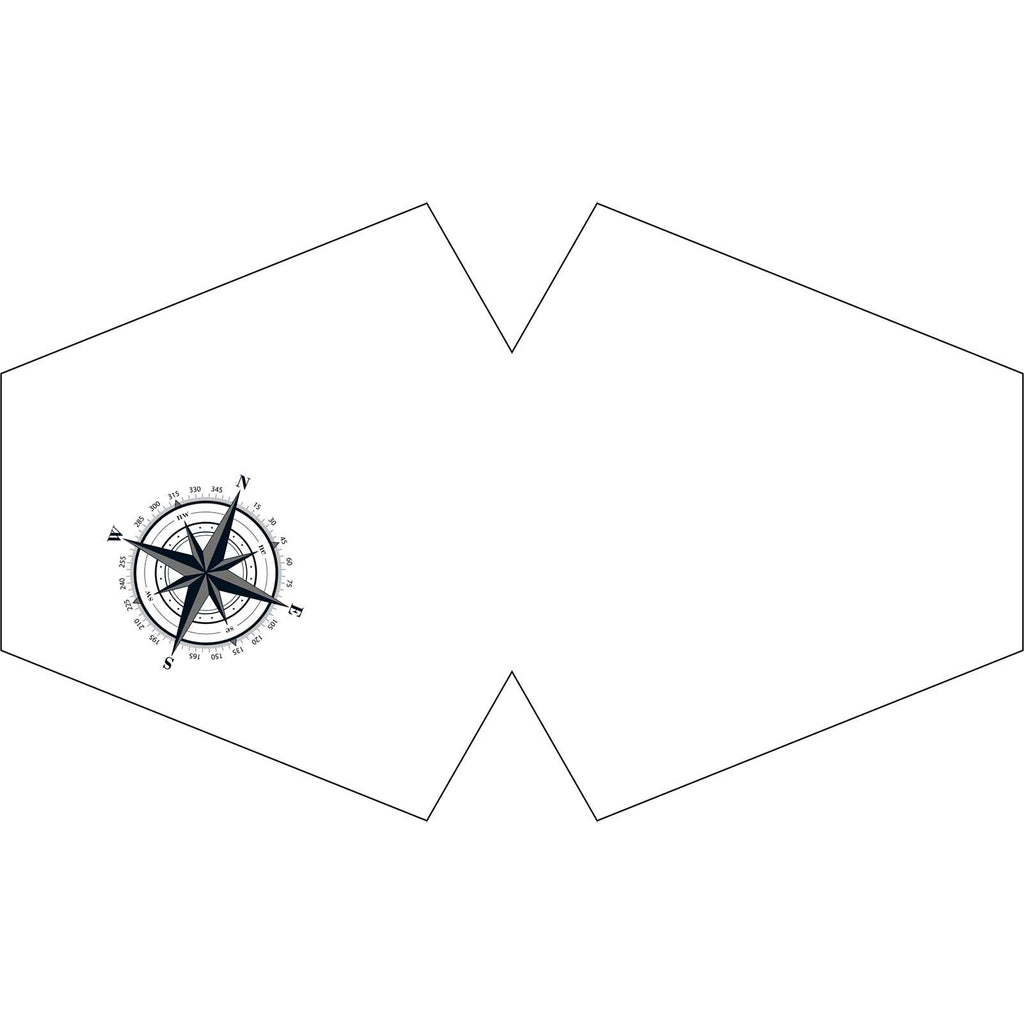 Reusable Fashion Face Covering - Nautical Compass (Adult) - product image 5