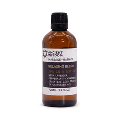 Relaxing Massage Oil - 100ml product image