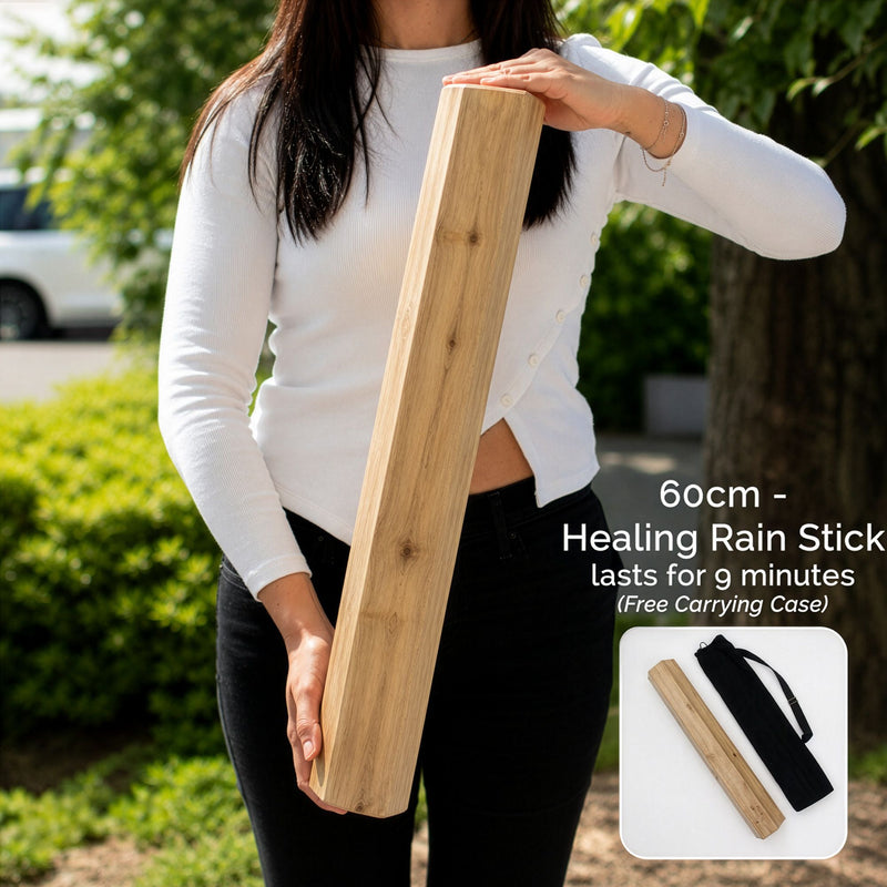 Manglid Wood Healing Rainstick - 60cm (9 minutes) product image