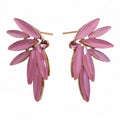 Soft Pink - Vintage Glass - Faries - Earrings product image