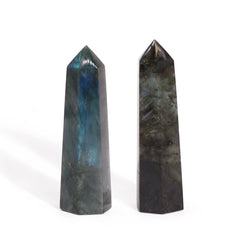 Madagascar Labradorite Point (approx 50-65gm 100x28mm) product image 3