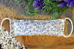 Natural Cotton Wheat Bags - Blue product image 3