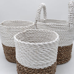 Seagrass Basket Set - Natural White product image 6