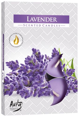 Set of 6 Scented Tealights - Lavender product image