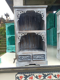 Albasia Bathroom Cabinet - Greywash product image 4