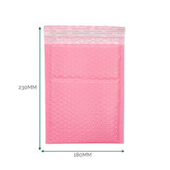 Pink Poly Bubble Envelope (180x230+40mm) product image