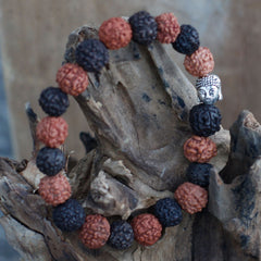 Rudraksha Buddah Bangle Mala - Mix product image 2