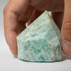 Gemstone Top Polished Points - Indian Amazonite (approx 5-6 pieces) product image