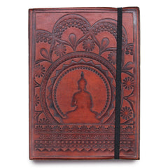 Small Notebook with strap - Tibetan Mandala product image