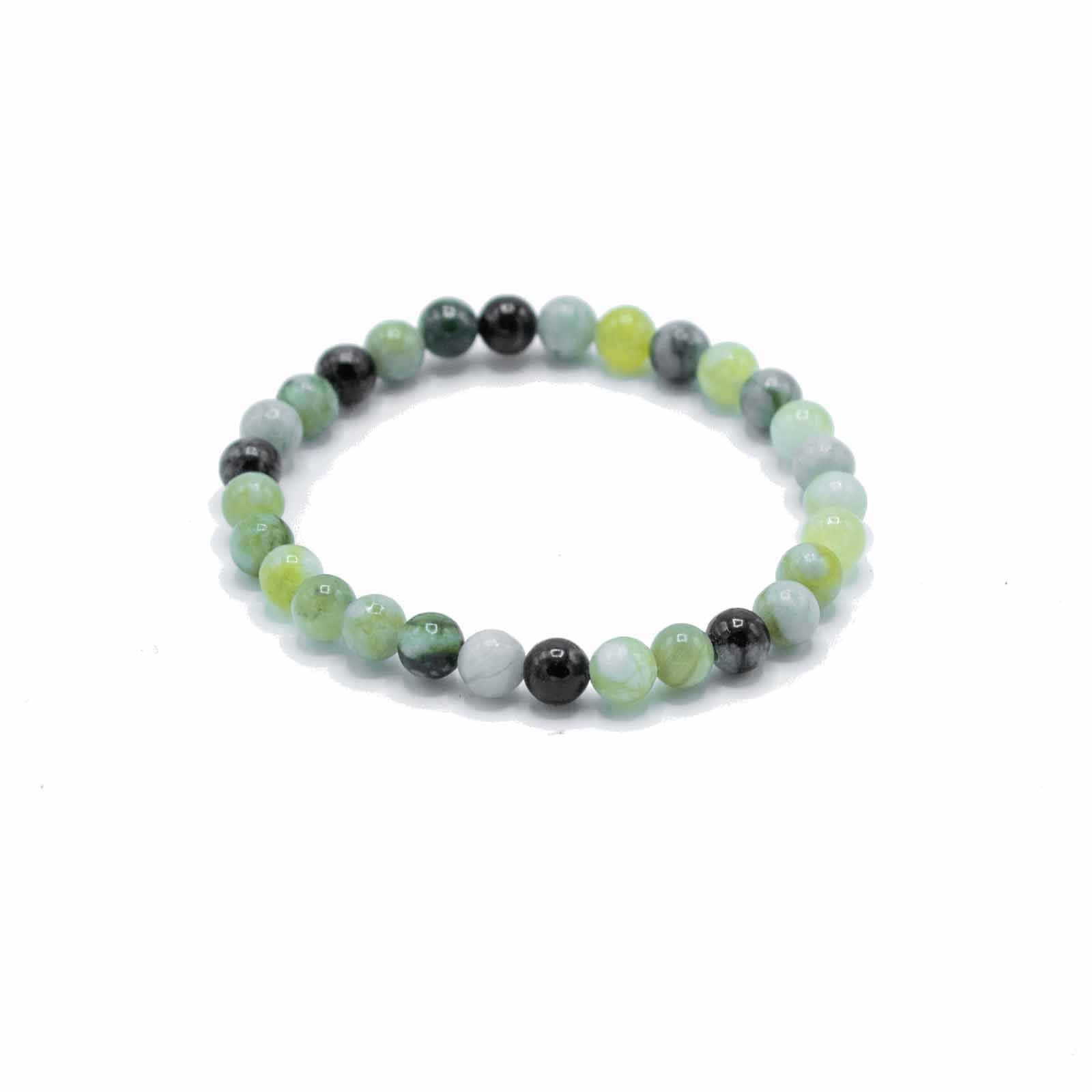 Gemstone Manifestation Bracelet - Olive Jade - Healing product image