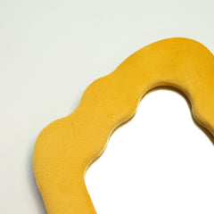 Soft Squiggly Mirror – Flame – Marigold (23x27.5x2.3cm) product image 2