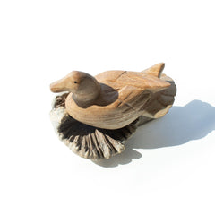 Handmade Parasite Wood Art Carving - Wild Duck Resting product image 5