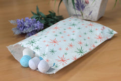 White starburst paper bags in 10 x 14 inch size - image 3