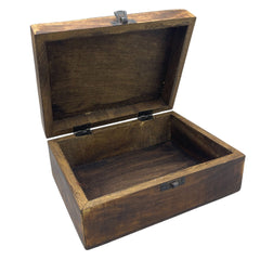 Large Ceramic Glazed Wood Box - 20x15x7.5cm - Trad-Pattern product image 3