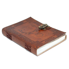 Leather Stag Notebook (6x8") product image 5