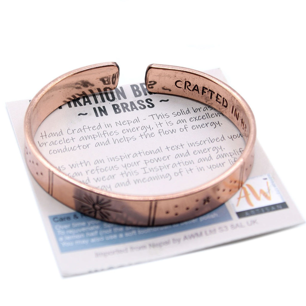 Inspiration Bracelet - Copper Snrise, Galaxy, Stars, Earth product image 4