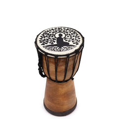Buddha Wide Top Djembe Drum - 13cm product image 3