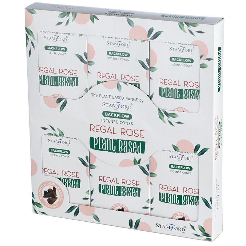 Plant Based Backflow Incense Cones - Regal Rose product image 3