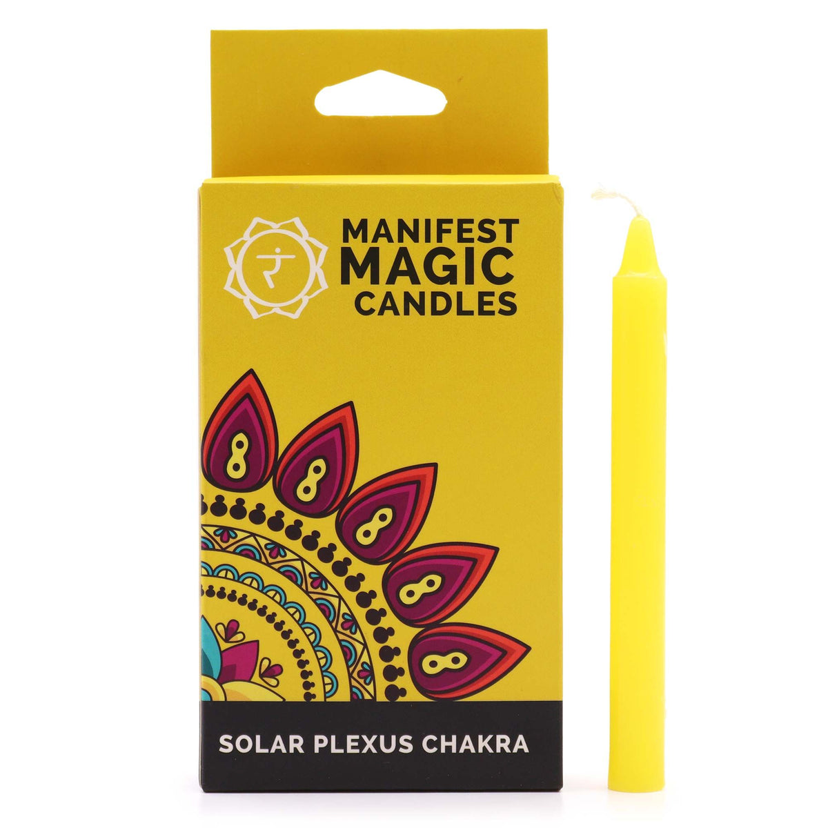 Manifest Magic Candles (pack of 12) - Yellow - Solar Plexus Chakra - product image 2
