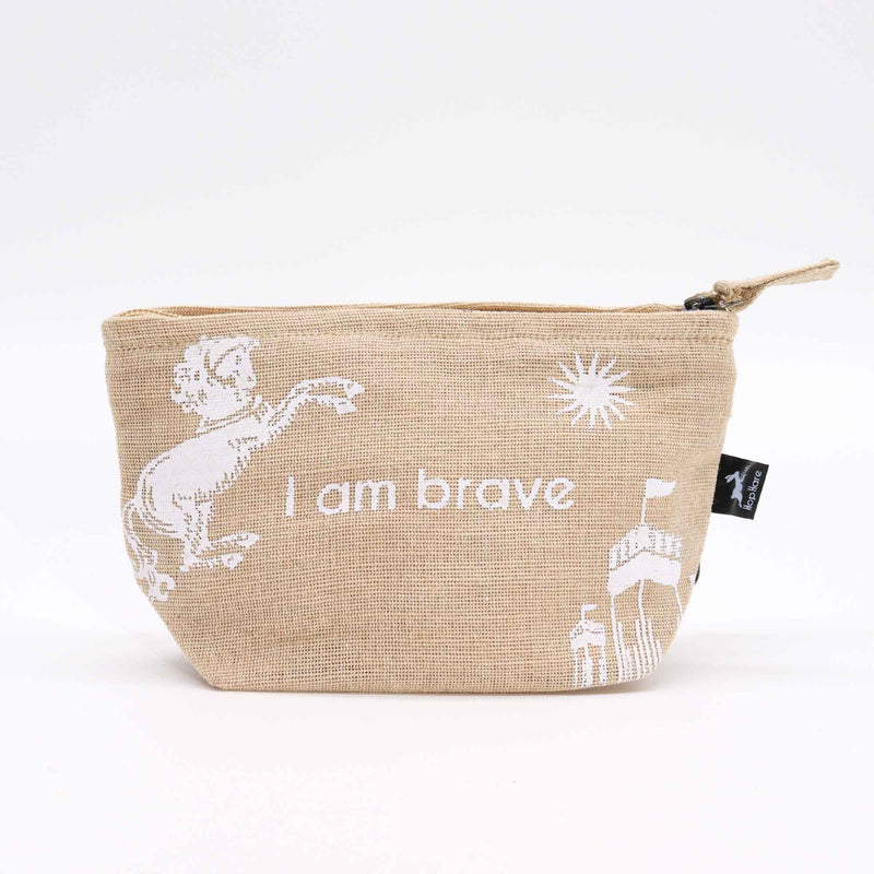 Hop Hare Pouch - I am Brave product image
