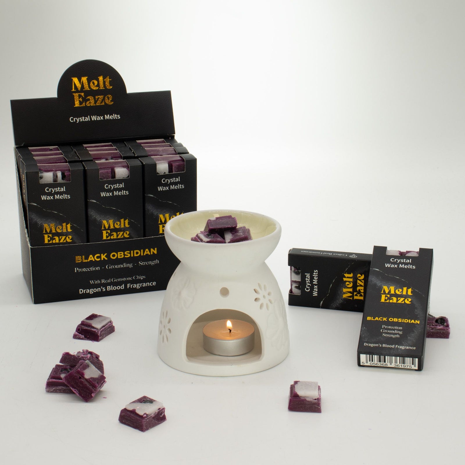 MeltEaze Wax Melts 50g - Obsidian Shield - Dragons Blood product image