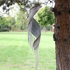 Coconut Leaf Wind Chimes - Whitewash product image 2