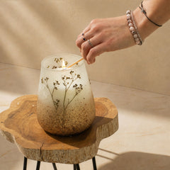 Tall Glass Jar Candles - Wildlight Woods