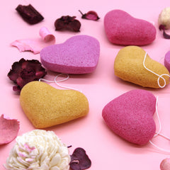Konjac Heart Sponge - Lavender product image 2