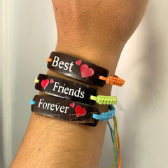 Handmade Friendship Bracelets - Friends Coconut Print (asst) product image 6