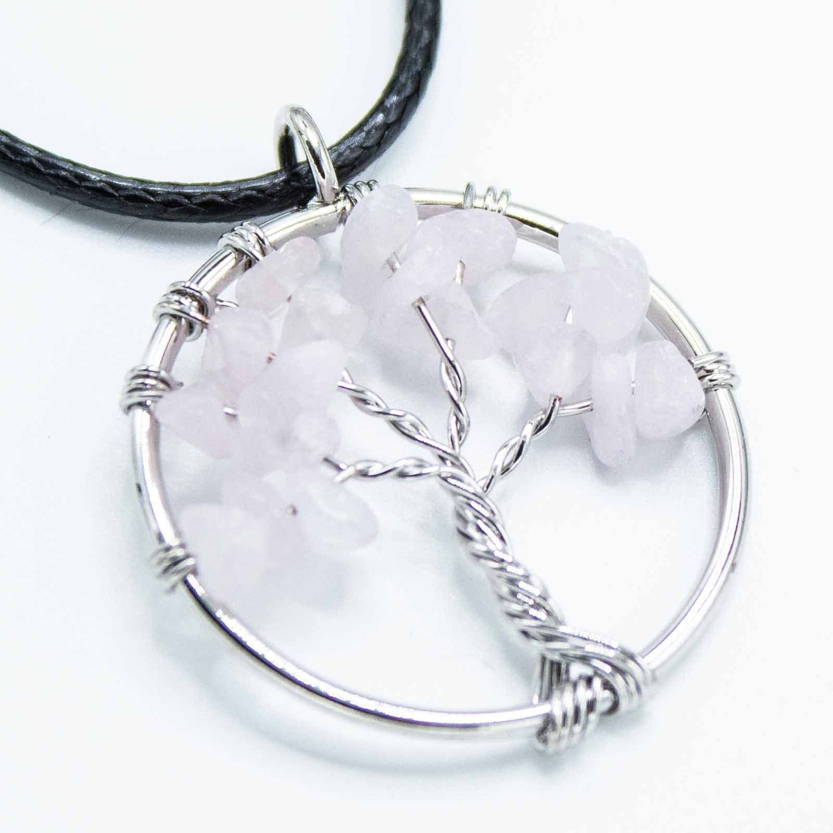 Tree of Life Pendant - Rose Quartz product image 3